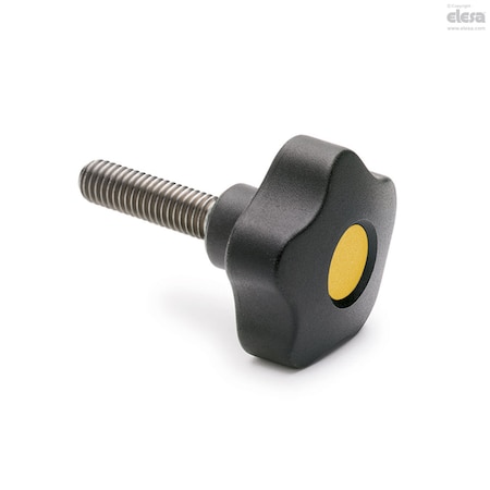 Stainless Steel Threaded Stud, With Cap, VCT.84-SST-p-M16x50-C4